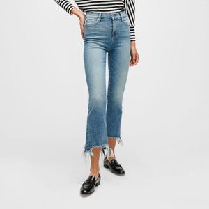 NWT 7 For All Mankind High Waist Slim Kick